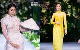 Hoa hậu Myanmar toả sáng trên sàn diễn với áo dài của Kenny Thái