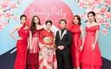 Tường San, Huyền My khoe vai trần nuột nà, Đỗ Mỹ Linh diện váy xẻ táo bạo