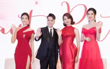 Tường San, Huyền My khoe vai trần nuột nà, Đỗ Mỹ Linh diện váy xẻ táo bạo