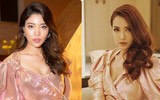 Trang Lê hút mắt với đầm kiêu sa khoe chân thon dài gợi cảm