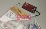 Cận cảnh những thiết bị gian lận thi cử tinh vi vừa bị phát hiện