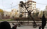 Điểm mặt những vũ khí tự chế cực 'dị' của phiến quân đối lập Syria (1)