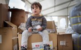 Xúc động ngắm những nụ cười tự nhiên của trẻ thơ Syria