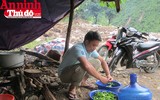 Ấn tượng các chiến sĩ áo xanh đồng hành cùng bà con vùng tâm lũ Mường La