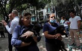 Những hình ảnh chân thực nhất về trận động đất kinh hoàng ở Mexico