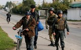 Hiện trường vụ nổ kho vũ khí quân sự khủng khiếp ở Ukraine