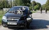 Hiện trường vụ nổ kho vũ khí quân sự khủng khiếp ở Ukraine