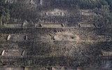 Hiện trường vụ nổ kho vũ khí quân sự khủng khiếp ở Ukraine