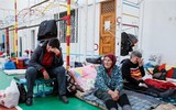 Hiện trường vụ nổ kho vũ khí quân sự khủng khiếp ở Ukraine
