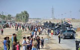 [ẢNH] Quân đội Iraq được chào mừng khi tiến vào Kirkuk - vùng đất của người Kurd