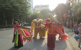 Chùm ảnh: Lễ rước đón bằng di tích lịch sử Đền-Đình Lương Sử