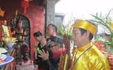 Chùm ảnh: Lễ rước đón bằng di tích lịch sử Đền-Đình Lương Sử