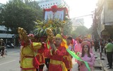 Chùm ảnh: Lễ rước đón bằng di tích lịch sử Đền-Đình Lương Sử