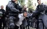 Lính Israel mạnh tay trấn áp người biểu tình Palestine