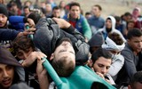 Lính Israel mạnh tay trấn áp người biểu tình Palestine (2)