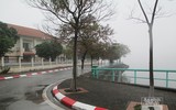 [Ảnh] Hồ Tây đẹp lạ trong sương mù
