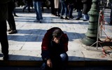 [Ảnh] Cảnh xung đột giữa người biểu tình và cảnh sát ở Athens