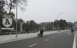 Ngắm con đường mới thành hình, đẹp lãng mạn giữa Thủ đô
