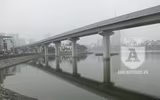 Xe đạp lọc nước ở hồ Hoàng Cầu 