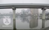 Xe đạp lọc nước ở hồ Hoàng Cầu 