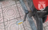 Xe đạp lọc nước ở hồ Hoàng Cầu 