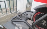 Xe đạp lọc nước ở hồ Hoàng Cầu 