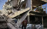 Cảnh điêu tàn xót xa ở Đông Ghouta vì chiến tranh tàn phá (2)