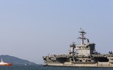 Ngắm tàu sân bay USS Carl Vinson đang ghé thăm Việt Nam Đà Nẵng