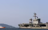 Ngắm tàu sân bay USS Carl Vinson đang ghé thăm Việt Nam Đà Nẵng