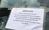 Đỗ ô tô kiểu... hồn nhiên dưới thông báo cấm đỗ, thì sao?...