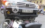 Hình ảnh vụ tai nạn giao thông ở ngã tư trung tâm Thủ đô khiến nhiều người suy nghĩ