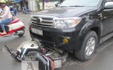 Hình ảnh vụ tai nạn giao thông ở ngã tư trung tâm Thủ đô khiến nhiều người suy nghĩ