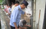 [ẢNH] Chỉ sau vài giờ, nhiều tuyến phố ở quận Hai Bà Trưng bỗng dưng trông khác hẳn