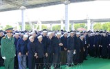 [ẢNH] Lễ an táng Chủ tịch nước Trần Đại Quang tại Ninh Bình
