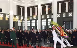 [ẢNH] Toàn cảnh lễ viếng nguyên Tổng Bí thư Đỗ Mười