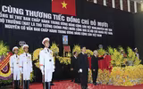 [ẢNH] Toàn cảnh Lễ truy điệu và đưa tang nguyên Tổng Bí thư Đỗ Mười