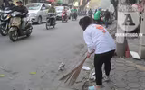 [ẢNH] Đường phố Hà Nội gọn gàng nhờ sự ra quân tích cực của lực lượng liên ngành