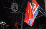 Hình ảnh đặc biệt về điểm Chủ tịch Triều Tiên Kim Jong-un đặt chân đầu tiên khi tới Việt Nam