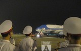 [ẢNH] An ninh được siết chặt trước và sau khi đón Tổng thống Mỹ Donald Trump như thế nào?