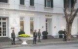 Hình ảnh đặc biệt về đặc vụ Mỹ và Công an Việt Nam quanh điểm Tổng thống Trump gặp Chủ tịch Kim Jong-un