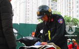 [ẢNH] Sát cánh cùng Cảnh sát Cơ động trong buổi tuần tra xử lý vi phạm về mũ bảo hiểm