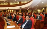 Hình ảnh Ban Bí thư TW Đảng gặp mặt cán bộ lãnh đạo nghỉ hưu