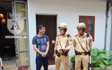 [ẢNH] CSGT Đường sắt tuần tra, tuyên truyền tại 