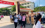 [ẢNH] Lực lượng công an nhiệt tình hỗ trợ các thí sinh, nhận được sự cảm tình ý nghĩa