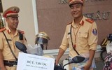 [ẢNH] Lực lượng công an nhiệt tình hỗ trợ các thí sinh, nhận được sự cảm tình ý nghĩa