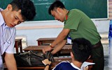 [ẢNH] Lực lượng công an nhiệt tình hỗ trợ các thí sinh, nhận được sự cảm tình ý nghĩa