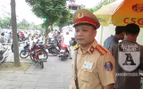 [ẢNH] Ấn tượng ngày ra quân của loạt tổ công tác đặc biệt 141 - CATP Hà Nội