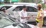 [ẢNH] Ấn tượng ngày ra quân của loạt tổ công tác đặc biệt 141 - CATP Hà Nội
