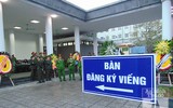 [ẢNH] Những khoảnh khắc nghẹn ngào tại lễ tang 3 liệt sĩ hy sinh tại Đồng Tâm