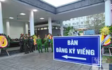 [ẢNH] Những khoảnh khắc nghẹn ngào tại lễ tang 3 liệt sĩ hy sinh tại Đồng Tâm